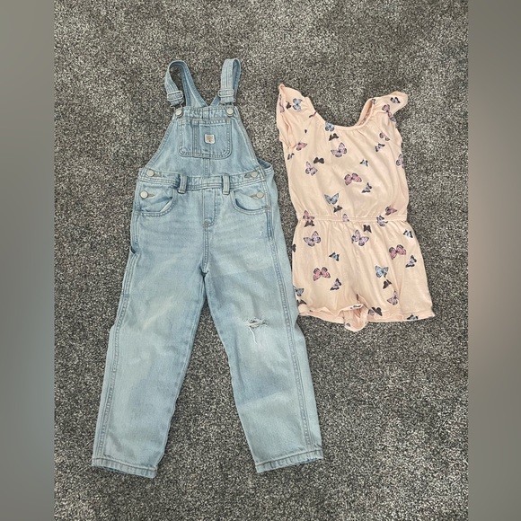 Toddler overalls and romper - Picture 1 of 1